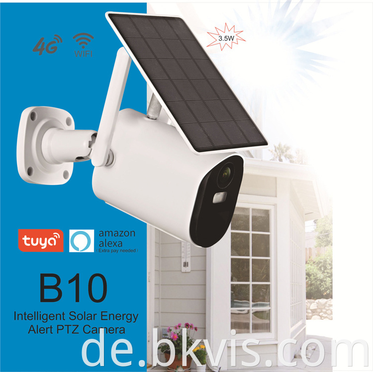 Camera Night Vision Remote Solar Panel Camera